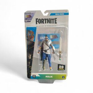 FORTNITE Malik Solo Mode Figure Series 25 #279 LIMITED CRYSTAL WINGS Wrap CODE